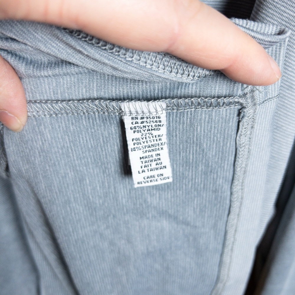 Straight Down Quarter-Zip Pullover Blue-Gray With… - image 7